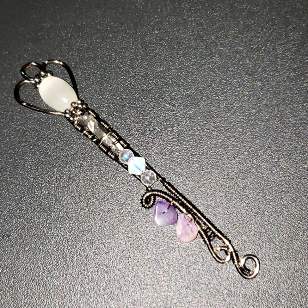 Skeleton Key Pendant Wand
